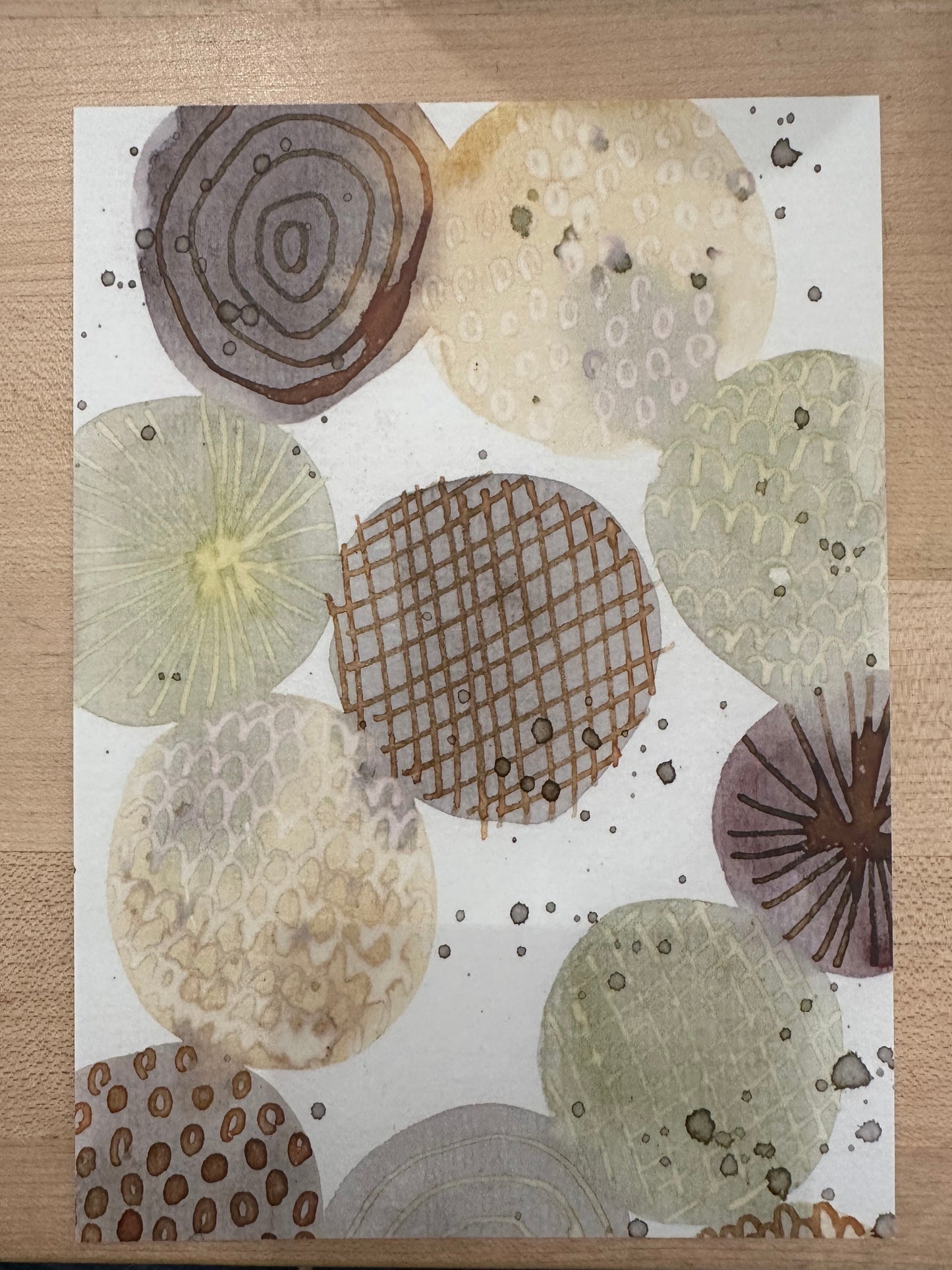 Botanical Ink Prints 5X7