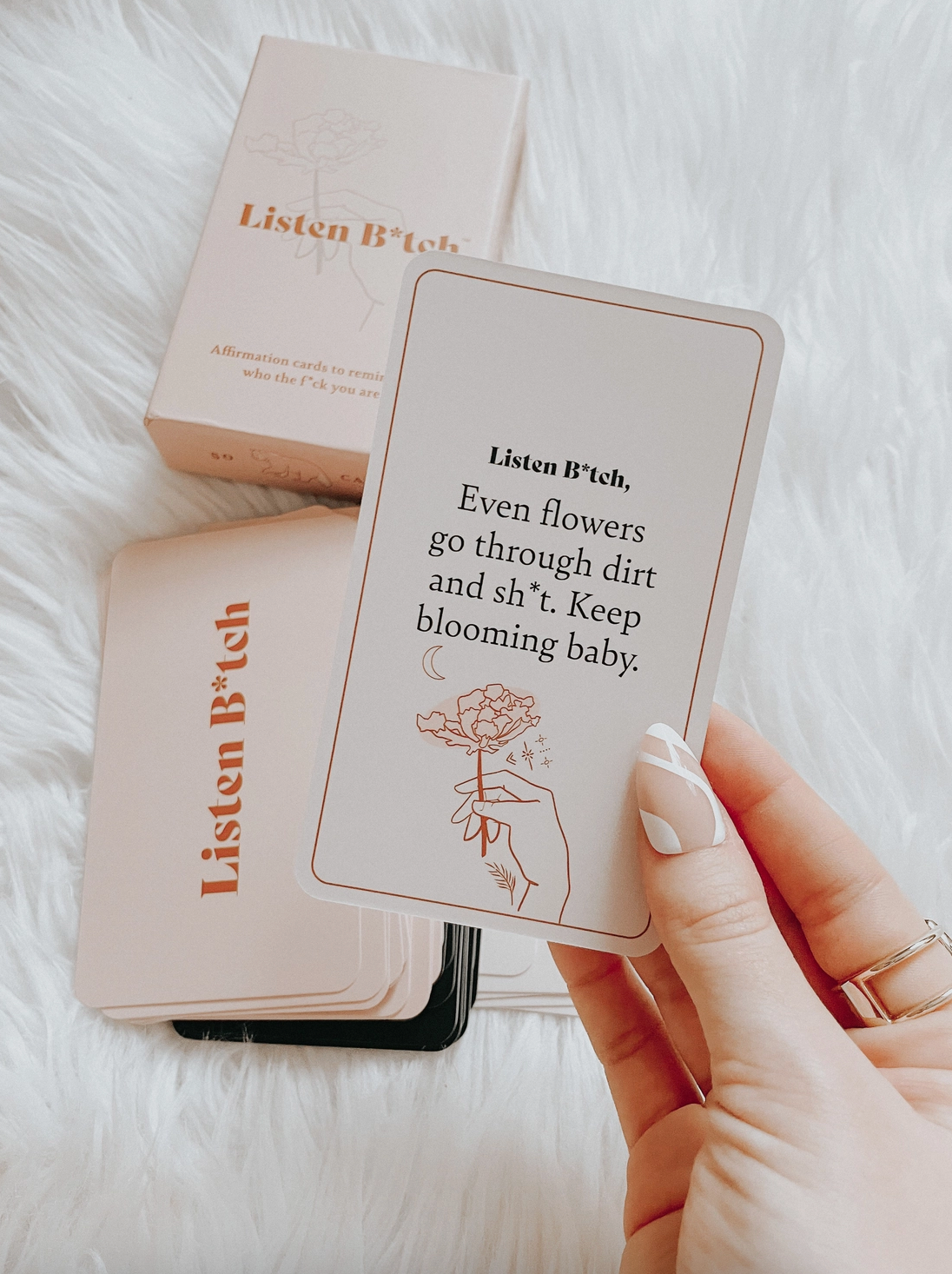 Listen Bitch Affirmation Cards