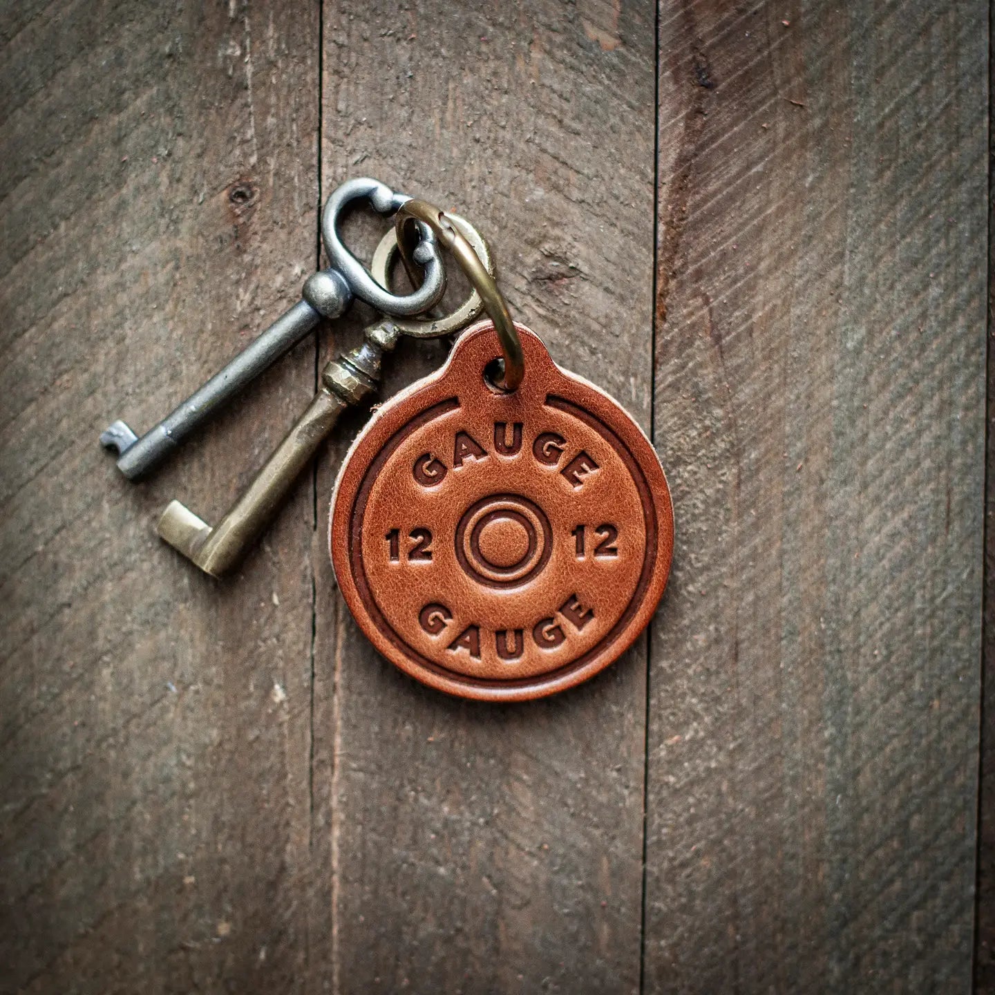 Leather keyrings