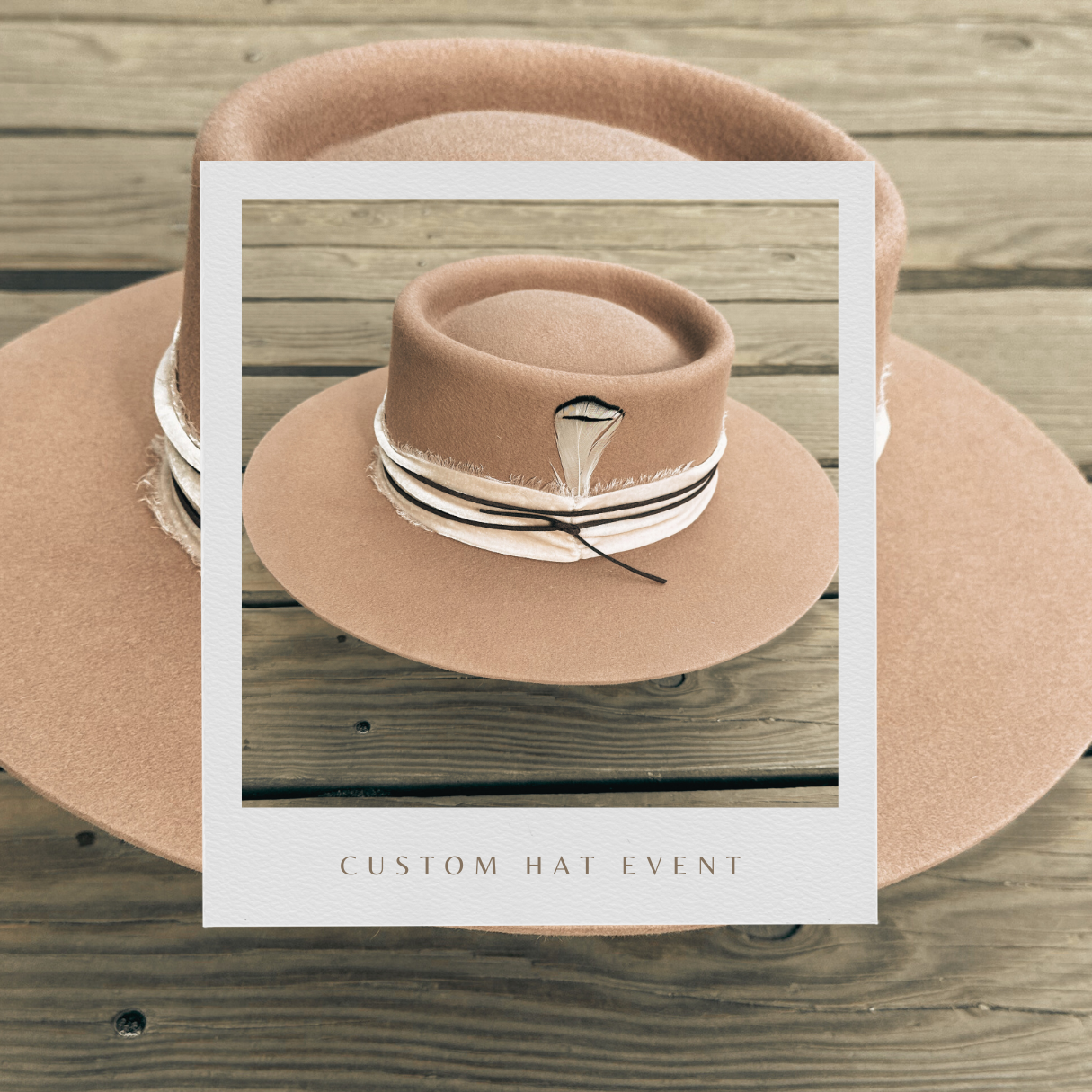 Custom Rabbit Felt Hat - Elko Nevada