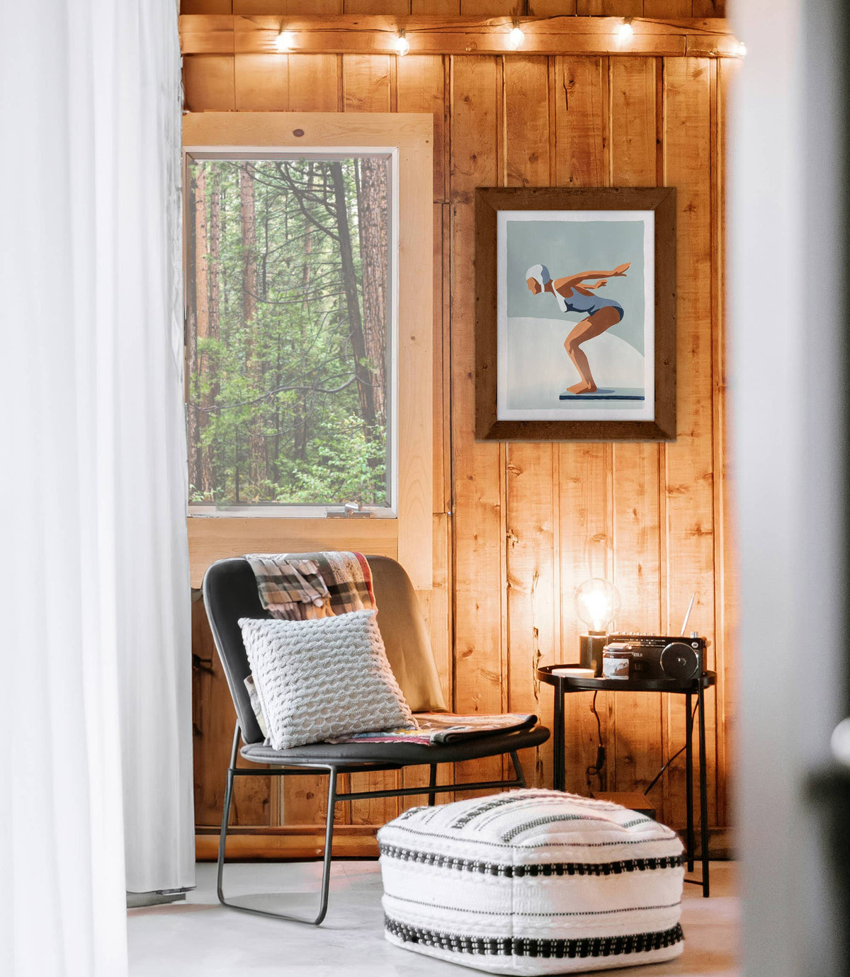 The Diver | Modern Paint By Numbers Kit
