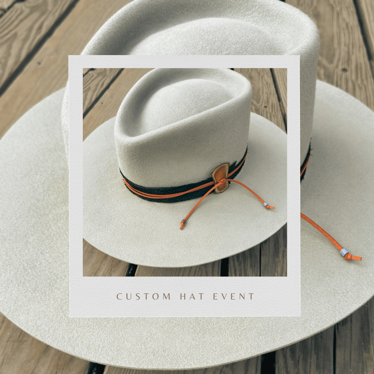 Custom Rabbit Felt Hat - Elko Nevada
