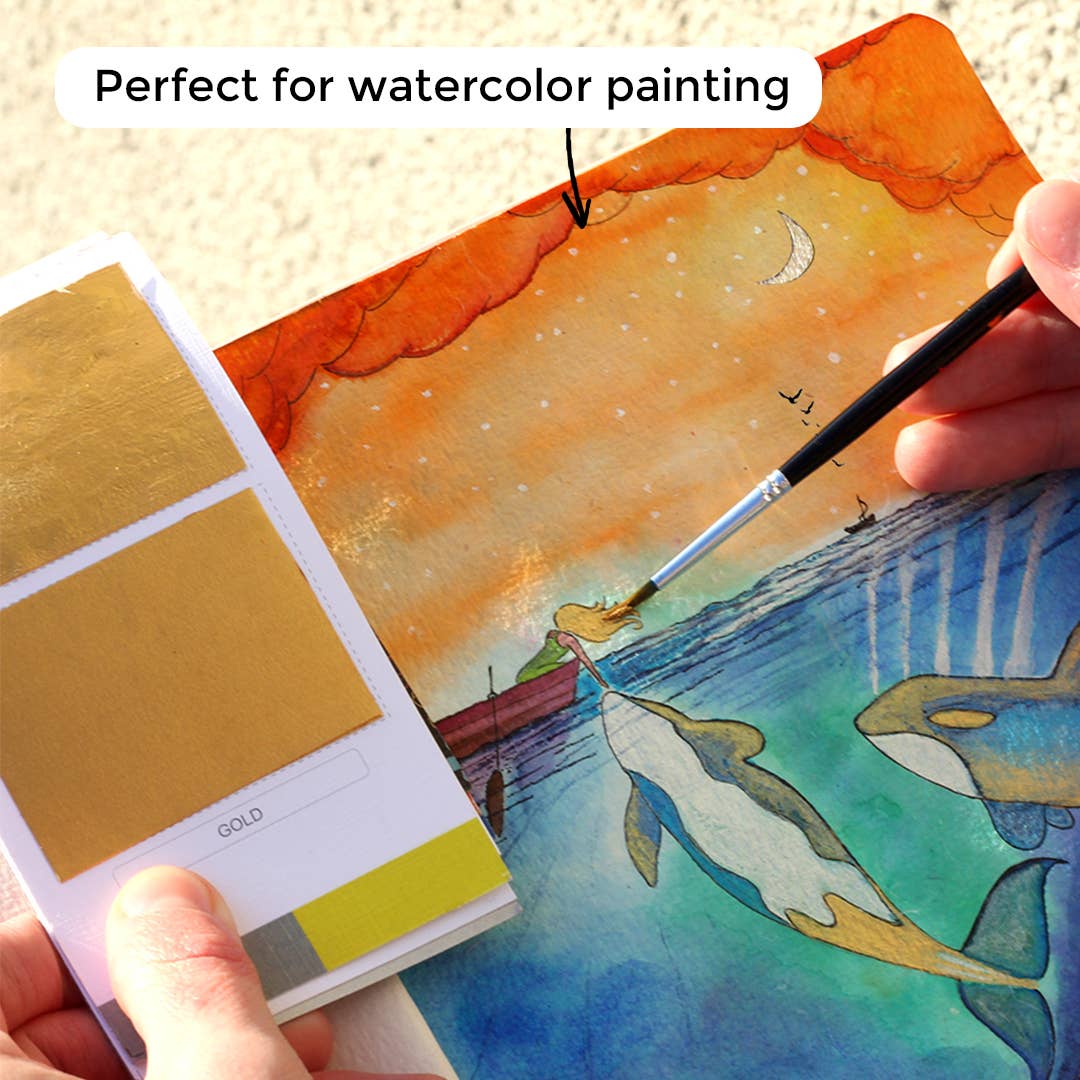 A6 Cotton Sketchbook | Watercolor Paper | Travel Journal