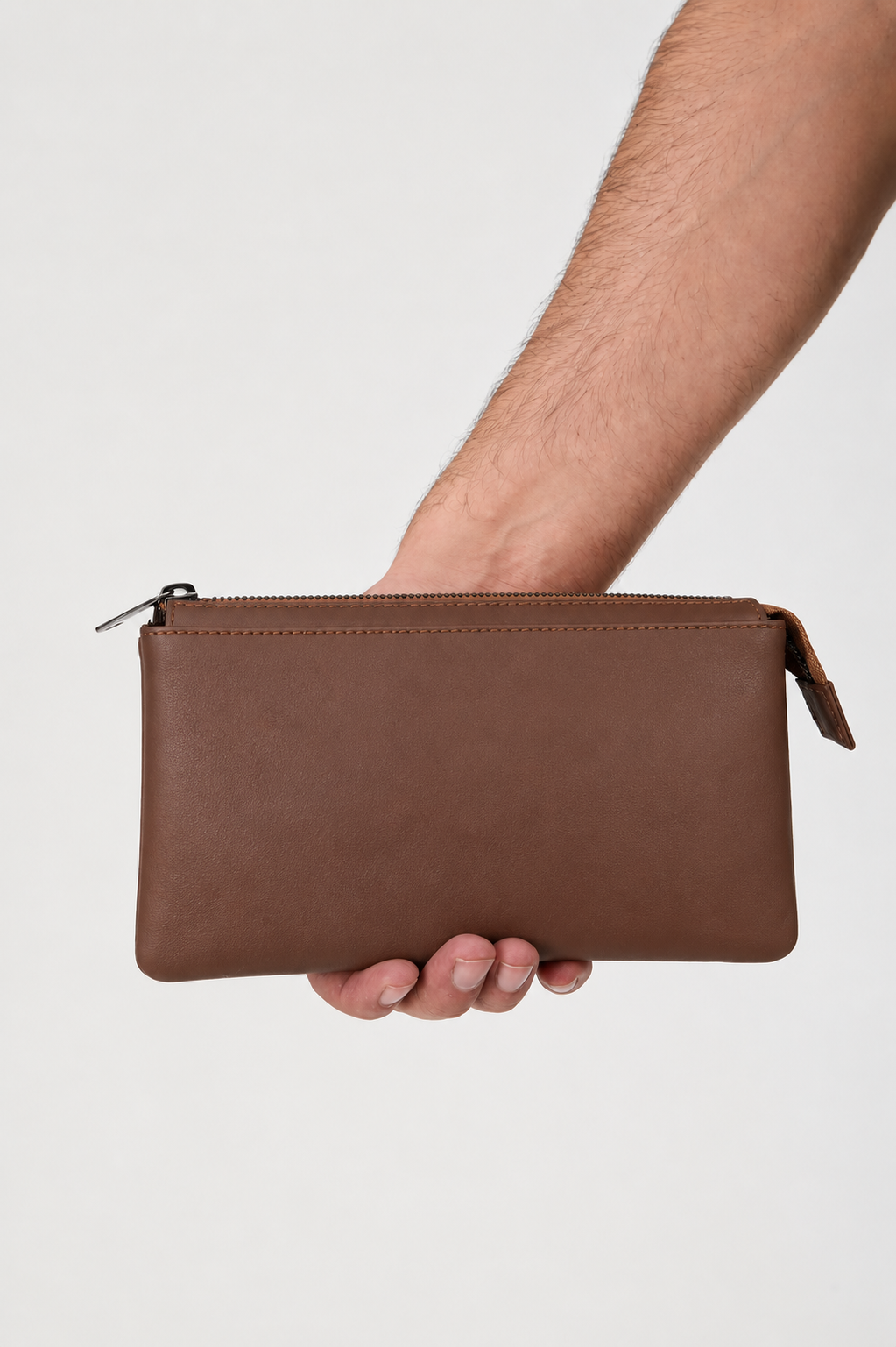 Premium Men's Leather Clutch Wallet