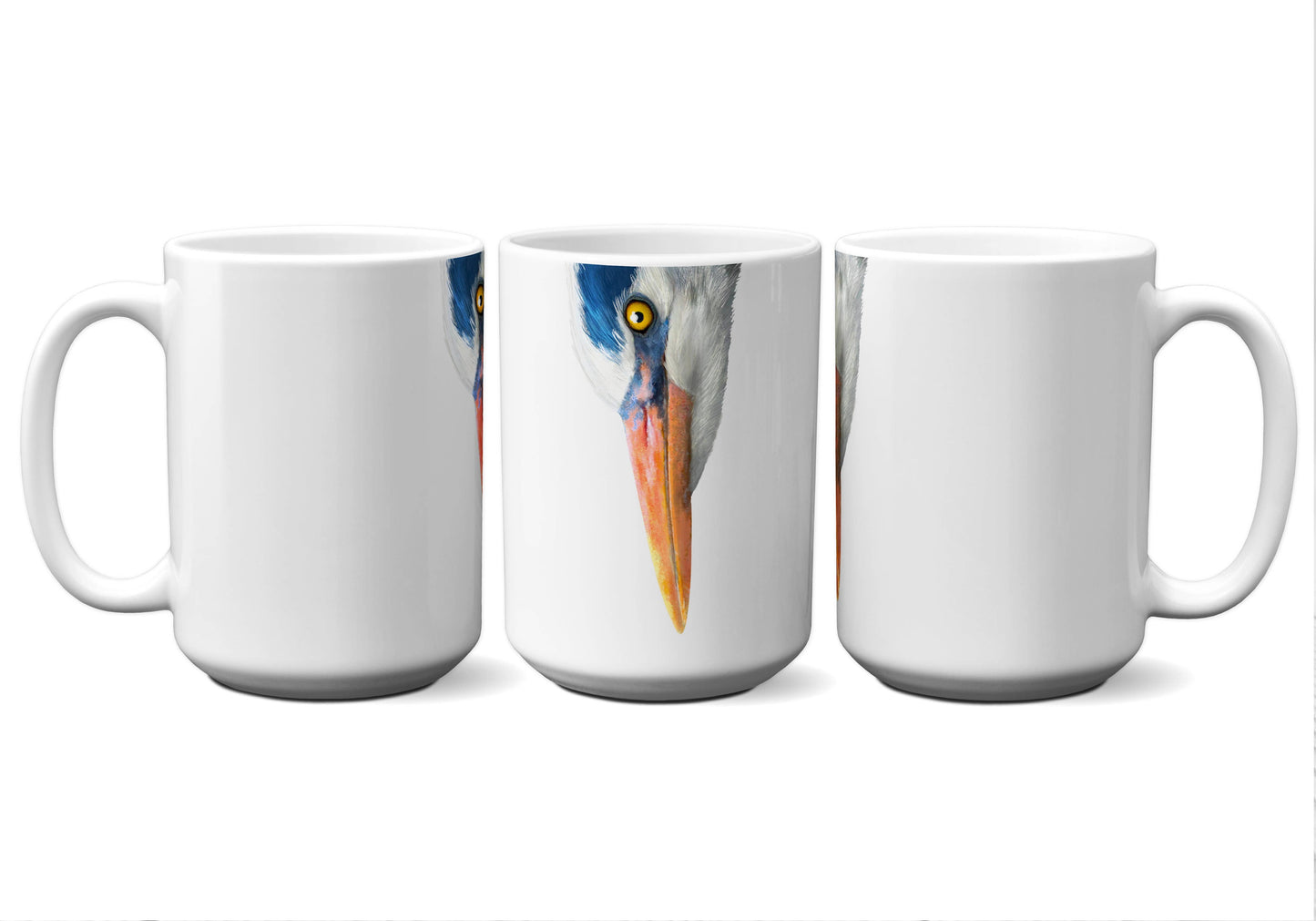 Blue Heron by Snout Mugs®