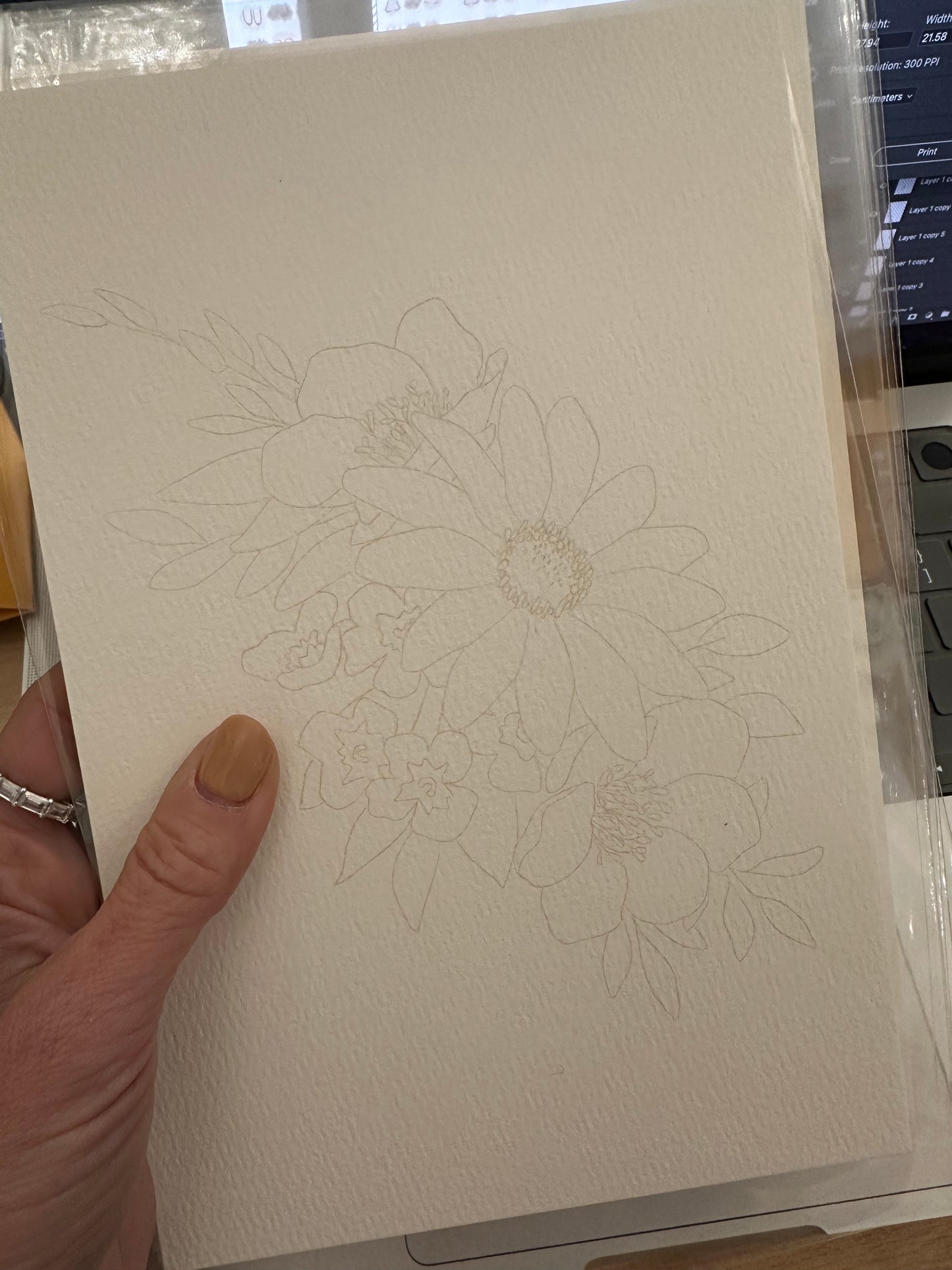 Watercolor Study | 6x9" painting page