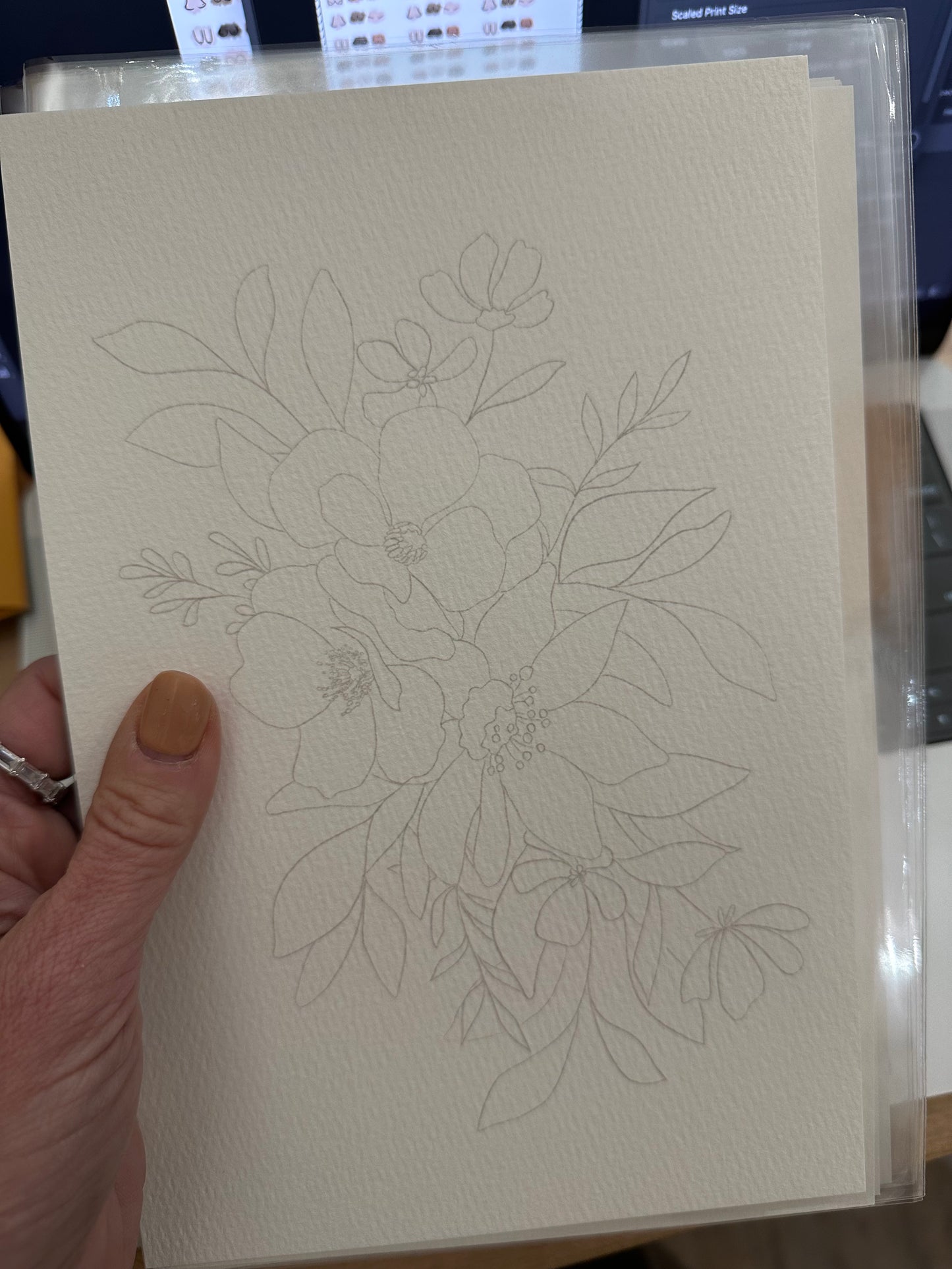 Watercolor Study | 6x9" painting page