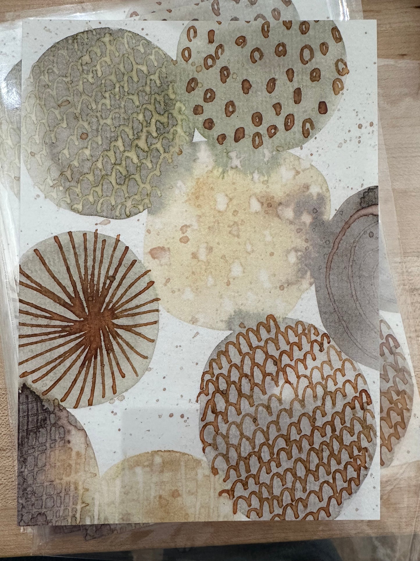 Botanical Ink Prints 5X7
