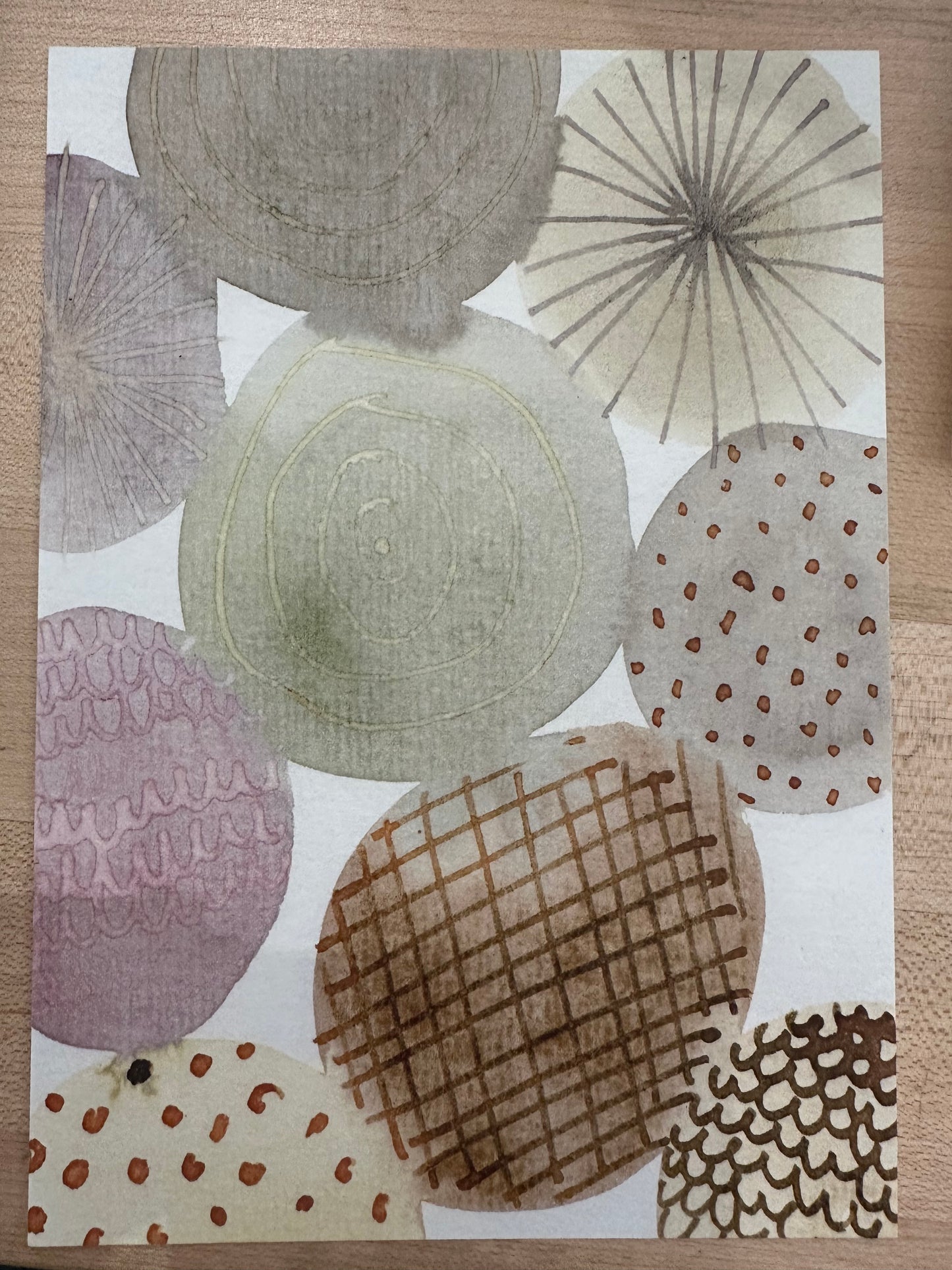 Botanical Ink Prints 5X7