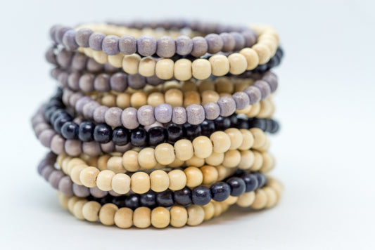 Boreal Mala Wooden Stretch Bracelets