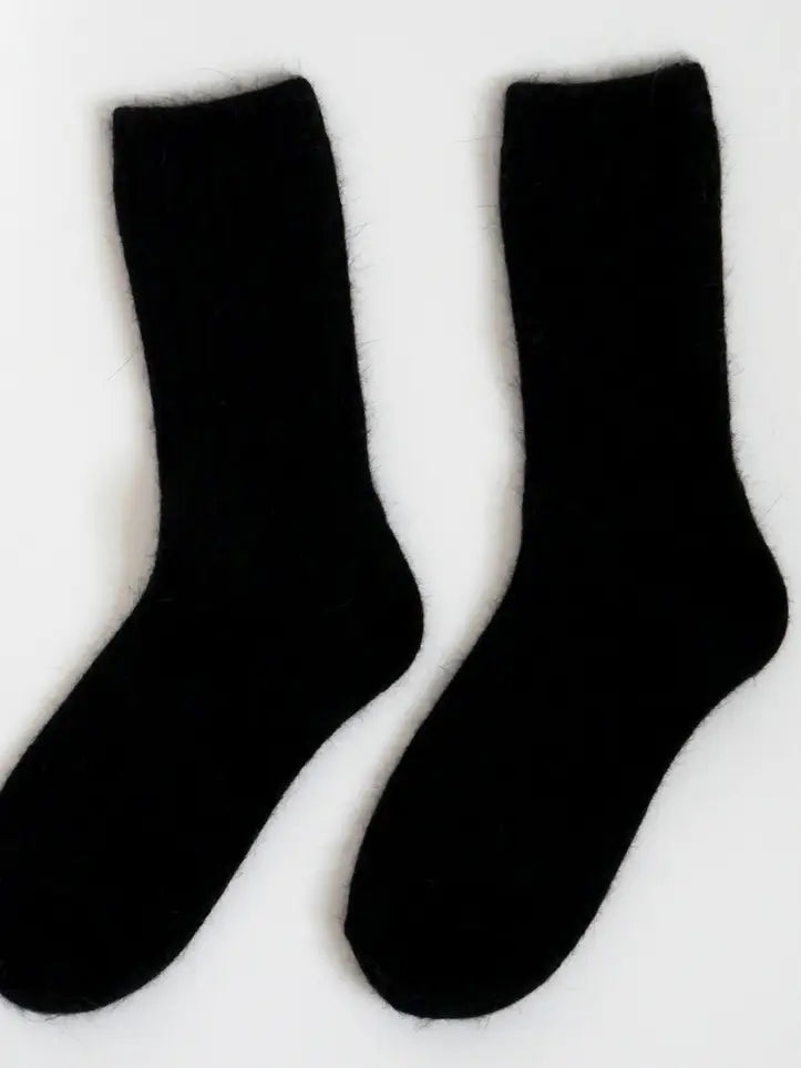 Angora socks - womens