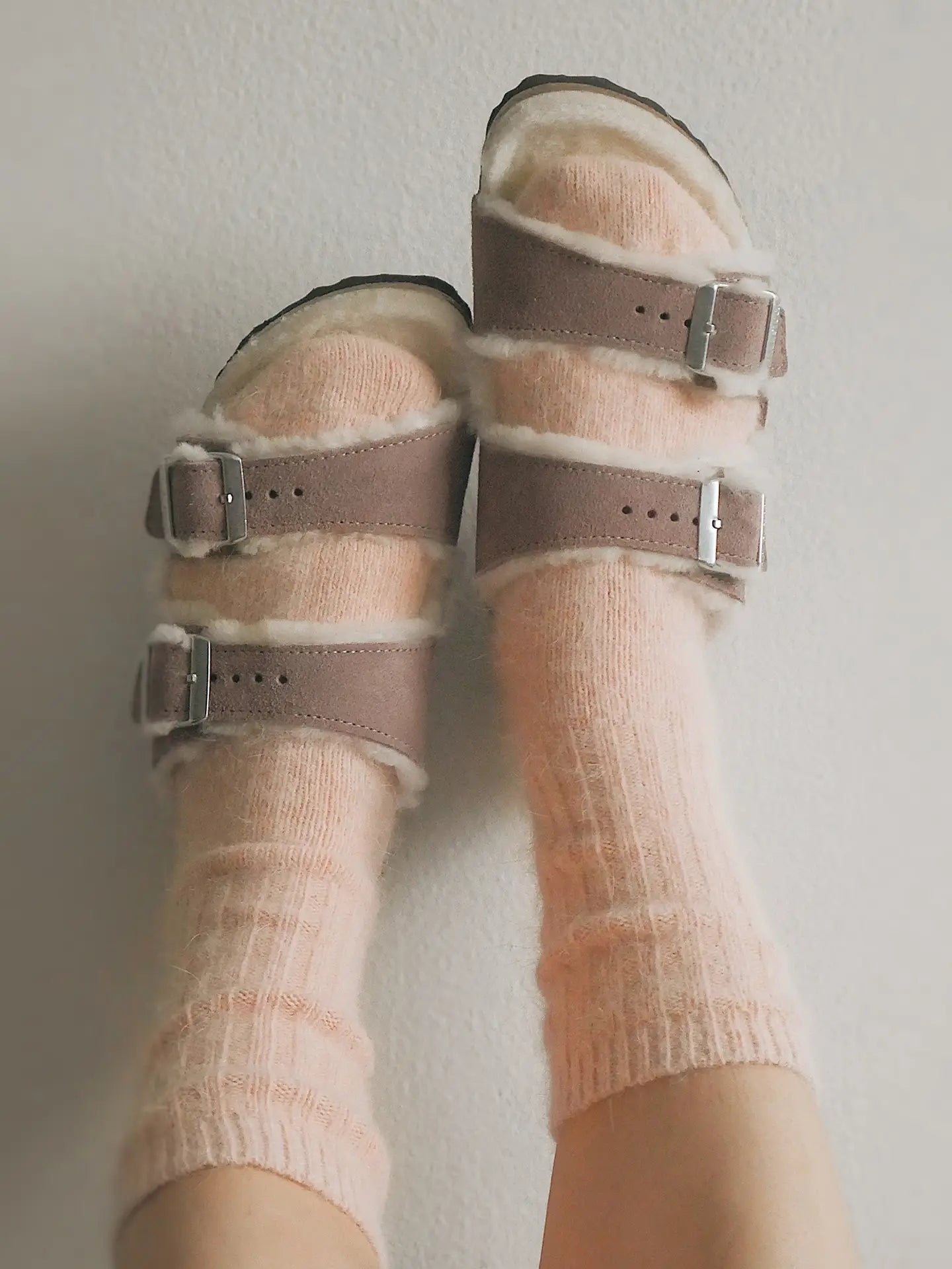 Angora socks - womens