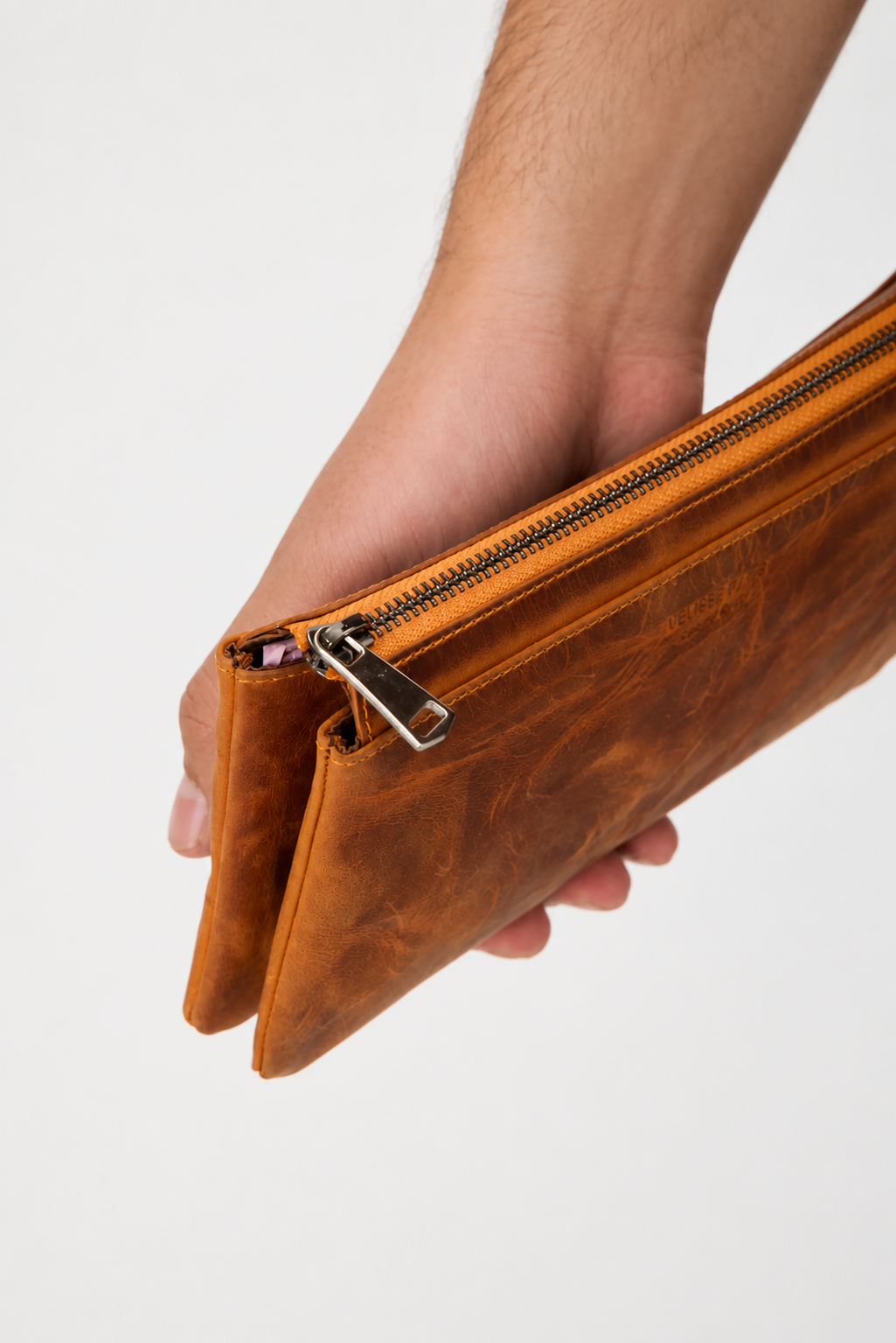 Premium Men's Leather Clutch Wallet