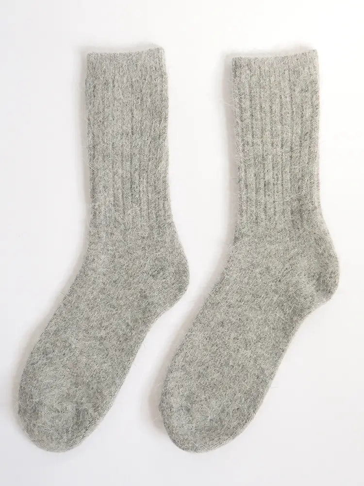 Angora socks - womens