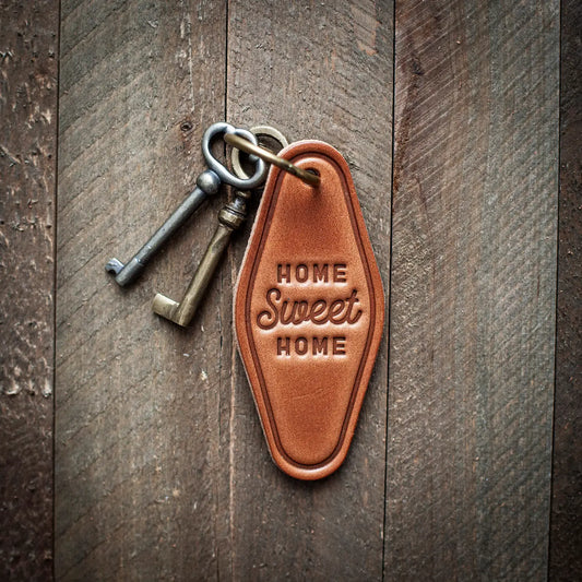 Leather keyrings