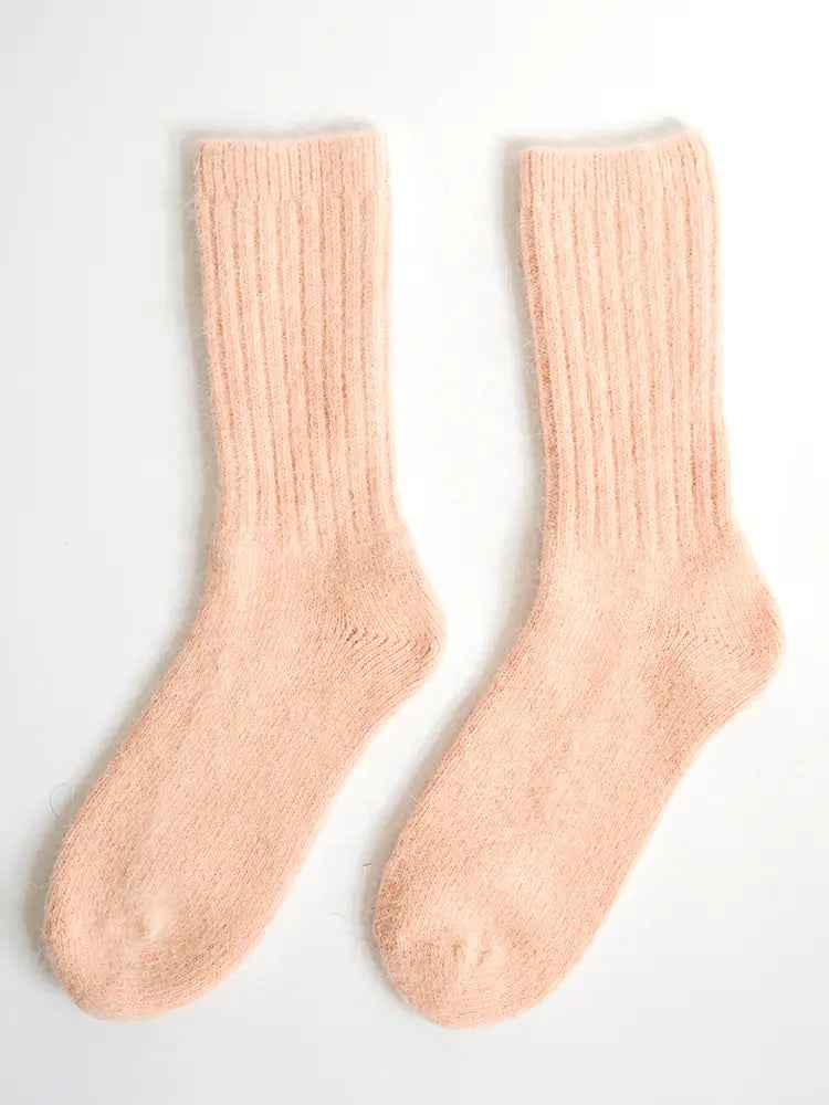 Angora socks - womens